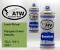 Preview: Land-Rover, Pangea Green Metallic, 1DJ / HIH / 2407: 400ml Sprühdose + 400ml Klarlack - Set, von ATW Autoteile West.